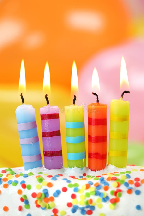 Two birthday candles stock photo. Image of green, flame 10577786