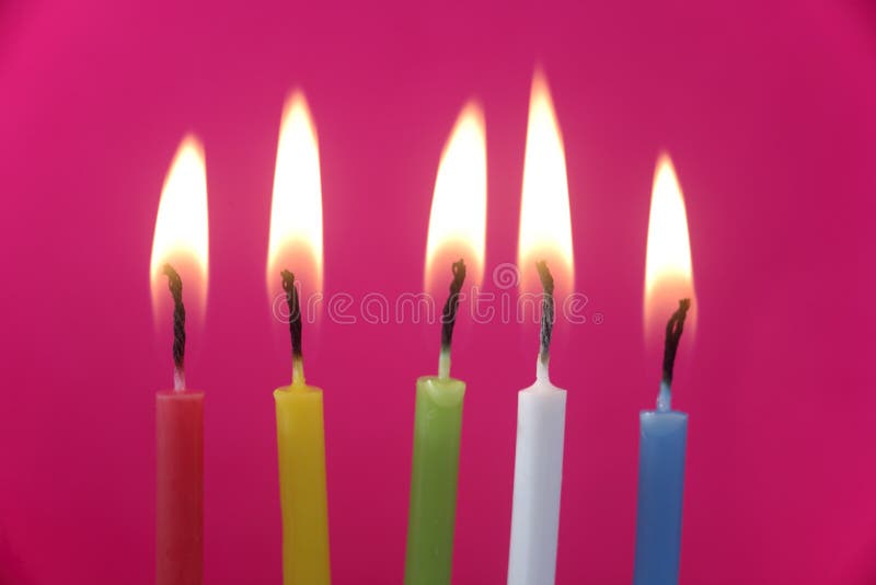 Birthday Candles royalty free stock photos Birthday Candles royalty free stock photos