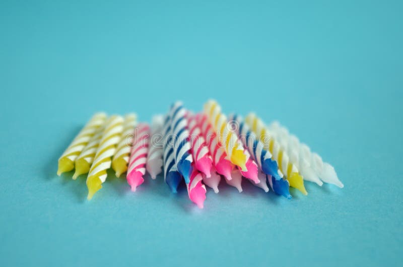 Birthday candles stock image. Image of celebrating, birthday 63995067
