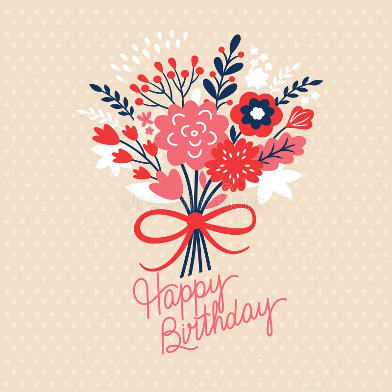 Birthday card stock vector. Illustration of invitation - 23493344