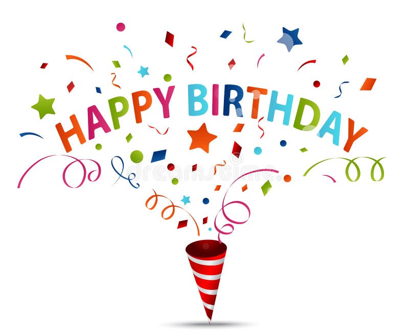 Birthday Confetti Stock Illustrations 166,469 Birthday Confetti Stock