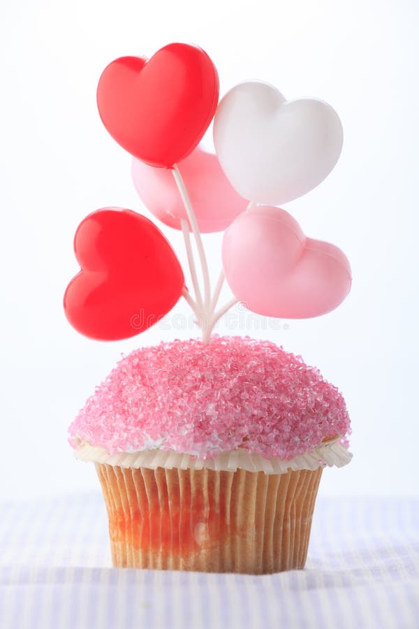 Birthday cupcake royalty free stock image Birthday cupcake royalty free stock image