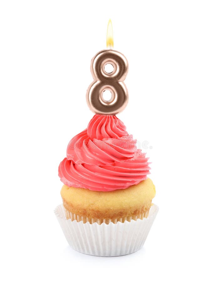460 Number Eight Birthday Cake Candle Stock Photos - Free & Royalty ...