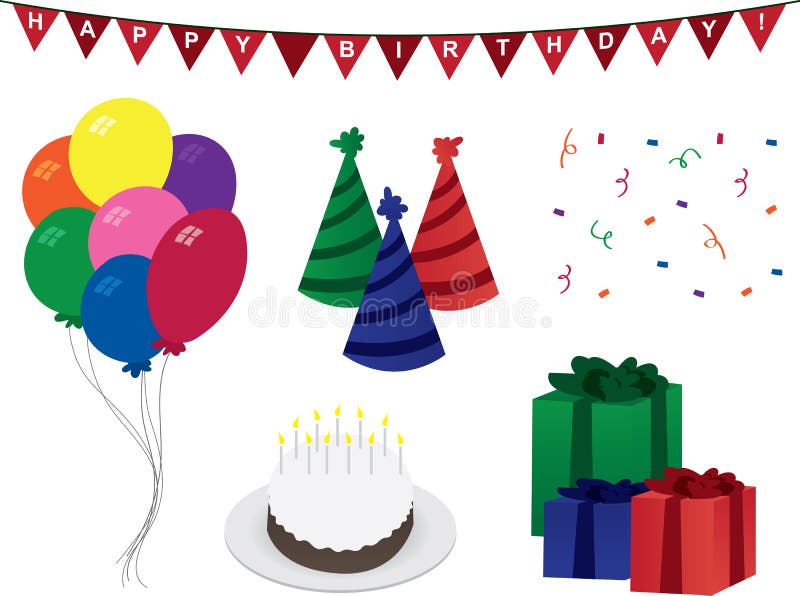Birthday Decorations Stock Illustrations 31,504 Birthday Decorations