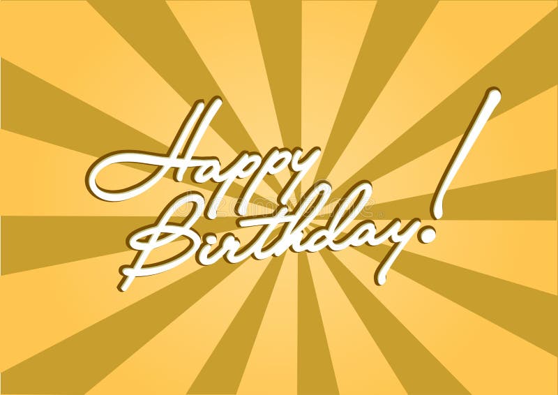 Birthday template stock illustration. Illustration of paper - 61682394