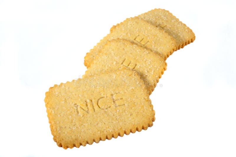 Nice Biscuits over a white background. Nice Biscuits over a white background.