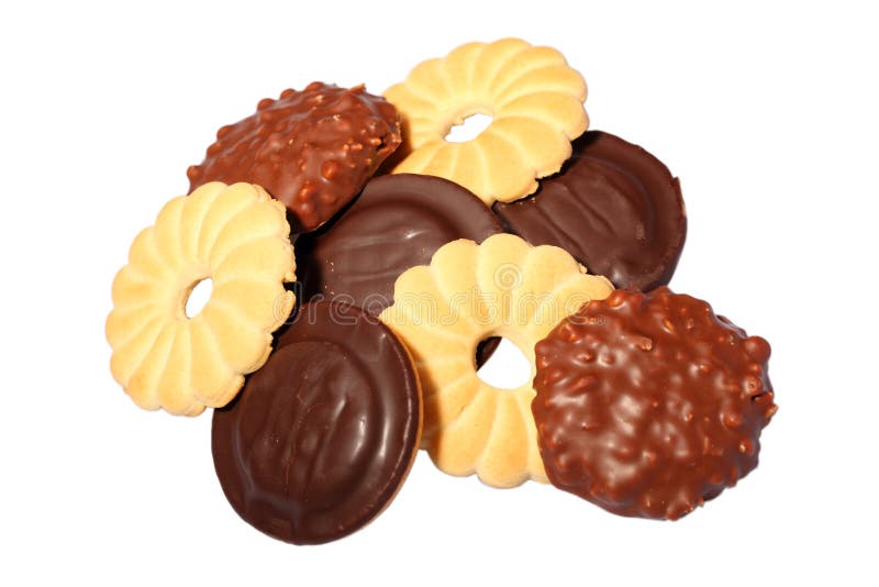 Biscuit cake mix royalty free stock images