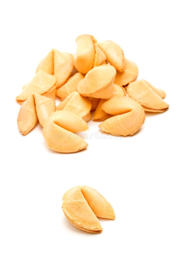 Biscuit de fortune photos libres de droits Biscuit de fortune photos libres de droits