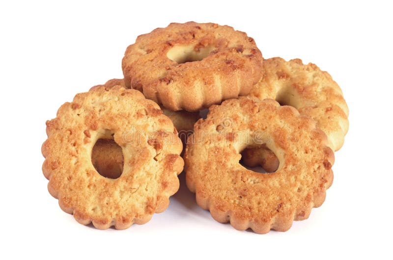 Download Biscuits avec des noix image stock. Image du délicieux - 77155341