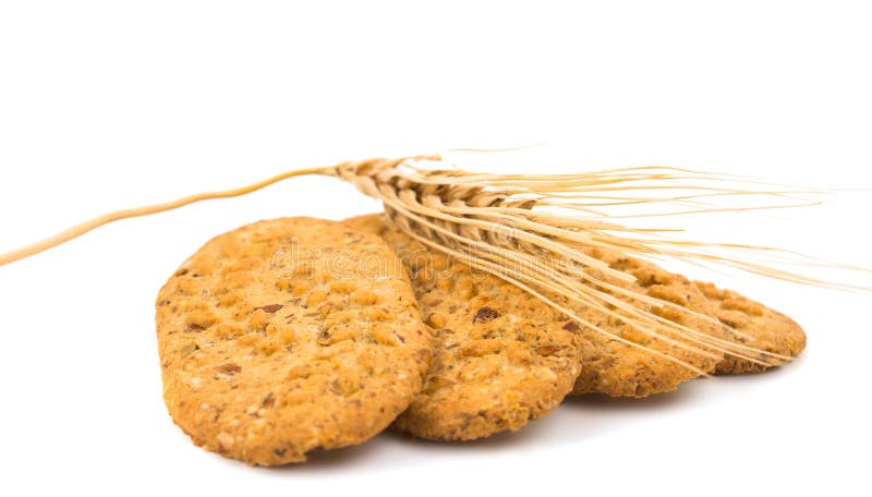 Biscuits with ears of wheat