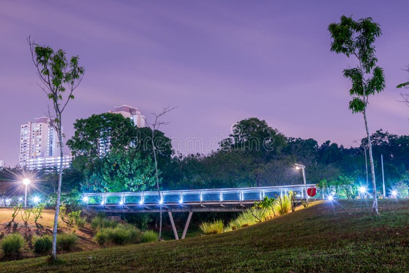 Bishan Ang Mo Kio Park Singapore Stock Image Image Of Landscaping