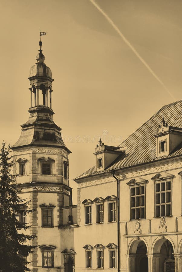 Bishop`s Palace in Kielce. Poland