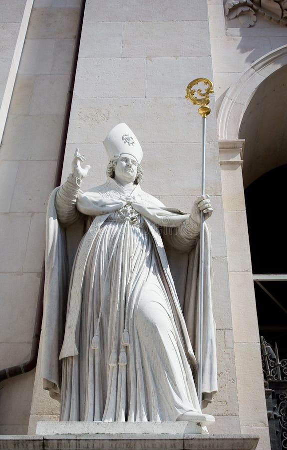 Bishop statue