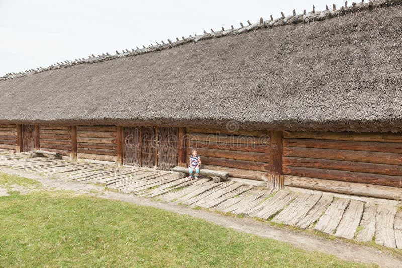 Biskupin στοκ φωτογραφία με δικαίωμα ελεύθερης χρήσης