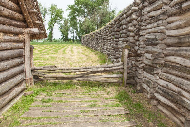 Biskupin στοκ φωτογραφίες με δικαίωμα ελεύθερης χρήσης