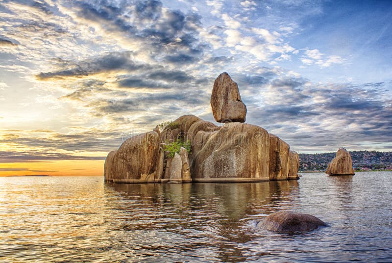 Bismarck Rock on Lake Victoria