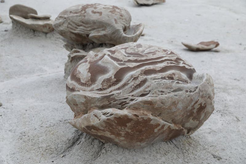 Striped rock eggs with sandstone at dawn, Bisti Badlands, De-Nah-Zin Wilderness Area, New Mexico, USA, chocolate, hoodoos, arid, barren, beautiful, black, cliff, climate, cloud, colorful, colour, county, desert, dusk, eroded, farmington, formations, hiking, horizontal, image, landscape, moody, mushrooms, nature, nobody, outdoors, pretty, red, scene, scenery, scenic, scenics, sky, southwest, stoned, wood, tourism, tranquil, tranquility, travel, unique, view, wallpaper. Striped rock eggs with sandstone at dawn, Bisti Badlands, De-Nah-Zin Wilderness Area, New Mexico, USA, chocolate, hoodoos, arid, barren, beautiful, black, cliff, climate, cloud, colorful, colour, county, desert, dusk, eroded, farmington, formations, hiking, horizontal, image, landscape, moody, mushrooms, nature, nobody, outdoors, pretty, red, scene, scenery, scenic, scenics, sky, southwest, stoned, wood, tourism, tranquil, tranquility, travel, unique, view, wallpaper