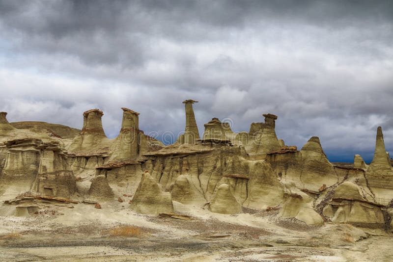 Bisti badlands, De-na-zin wilderness area, New Mexico