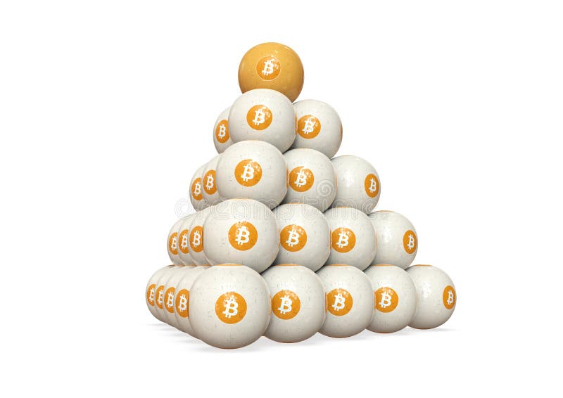 Bitcoin Bilardowe piłki z wizerunkiem crypto waluta Bawić się billiards w crypto walucie świadczenia 3 d odosobniony