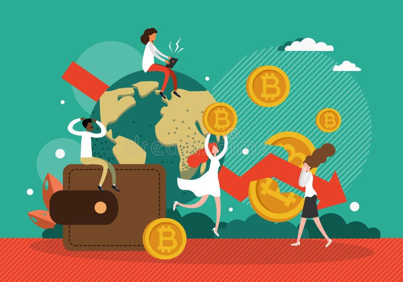 Bitcoin Crash Stock Illustrations – 3,995 Bitcoin Crash Stock ...