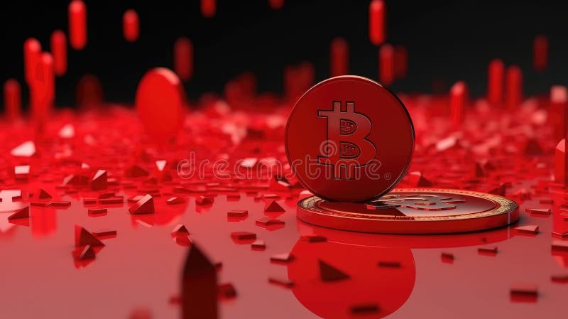Bitcoin Is Crashing In Complete Red Scenario Dump Phase Ai Generated Bitcoin Is Crashing In Complete Red Scenario Dump Phase Ai Generated