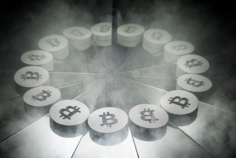 crypto-currencies smoke logo