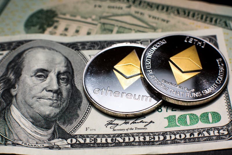 Bitcoin e ethereum Soldi digitali elettronici virtuali immagine stock libera da diritti Bitcoin e ethereum Soldi digitali elettronici virtuali immagine stock libera da diritti