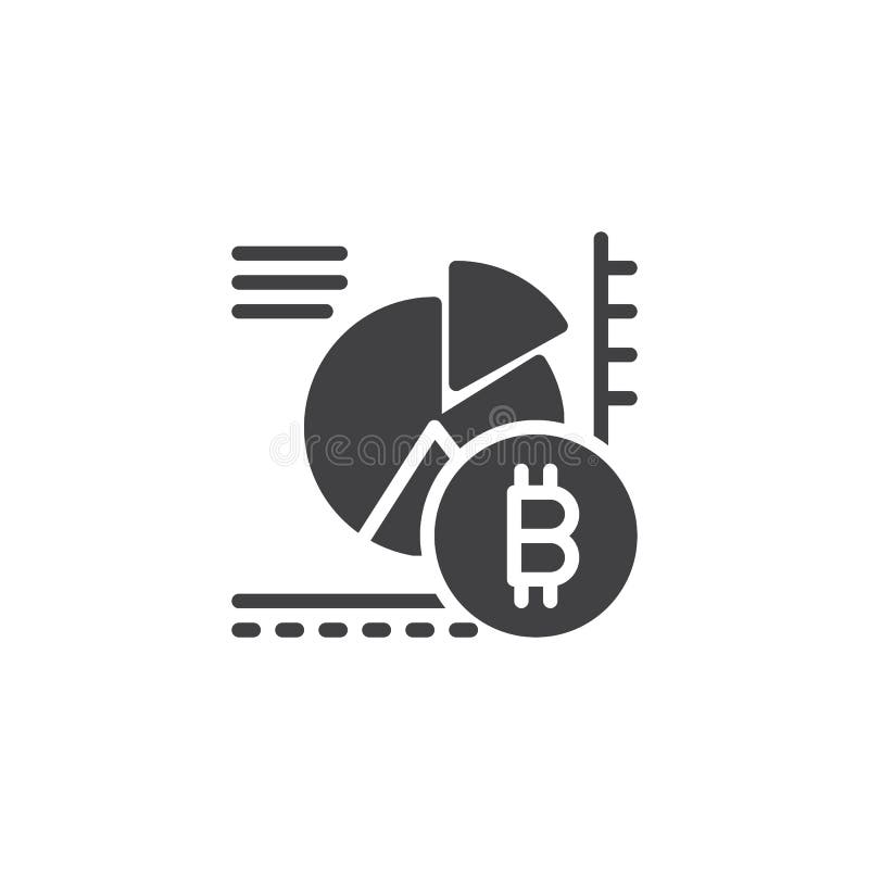 Bitcoin pasztetowej mapy wektoru ikona ilustracji Bitcoin pasztetowej mapy wektoru ikona ilustracji