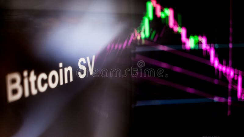 Bitcoin SV Cryptocurrency token. The behavior of the cryptocurrency exchanges, concept. Modern financial technologies. royalty free stock photos Bitcoin SV Cryptocurrency token. The behavior of the cryptocurrency exchanges, concept. Modern financial technologies. royalty free stock photos