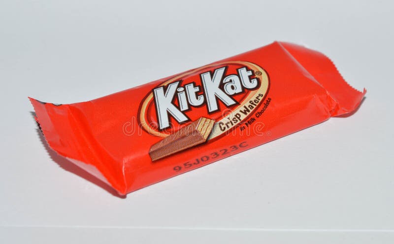 Bite size servings of one milk chocolate Kit Kat bar