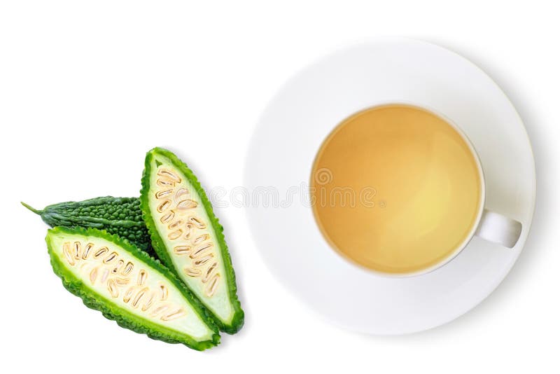 Bitter melon tea stock photo. Image of diet, drink, china 190183300