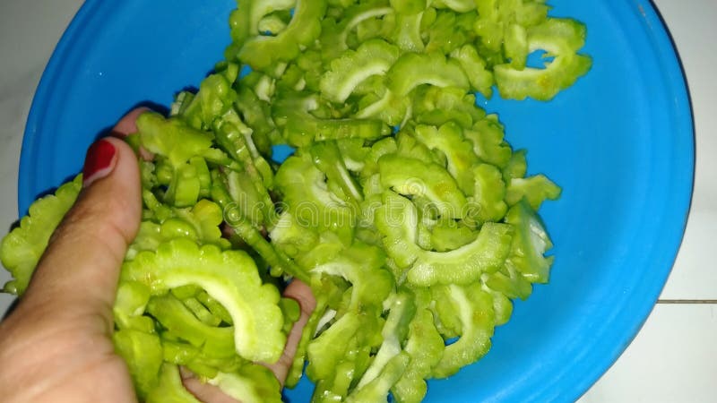 Bitter stingray slices. Stingray dish stock images, royalty-free photos and pictures