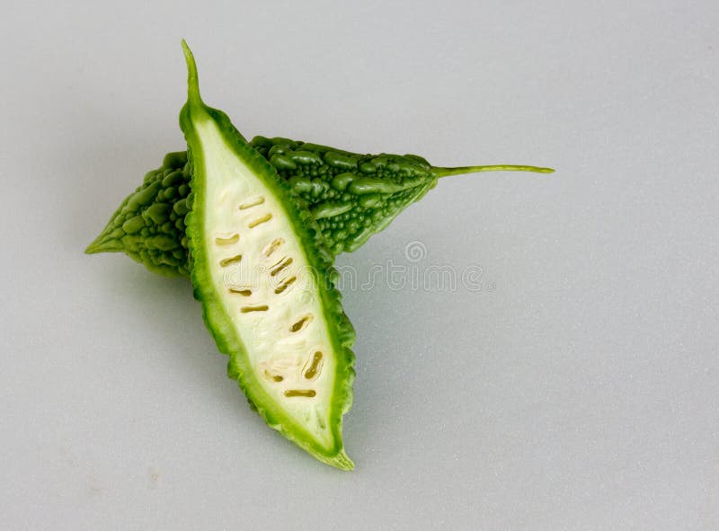 Bittere pompoen stock afbeelding Bittere pompoen stock afbeelding