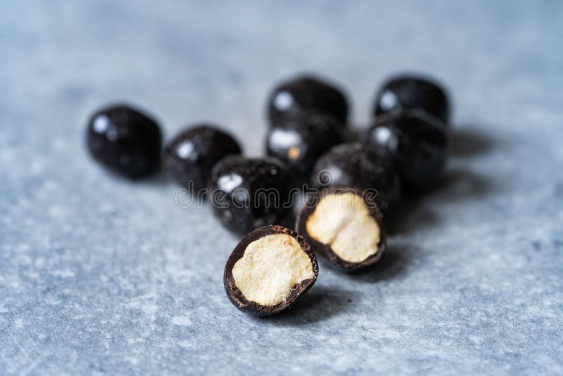 Bitterkichererbsen. gesunde Snacks. bereit zu essen