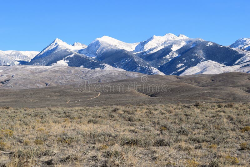 Bitterroot Mountain Valley Montana Stock Photo Image of travel