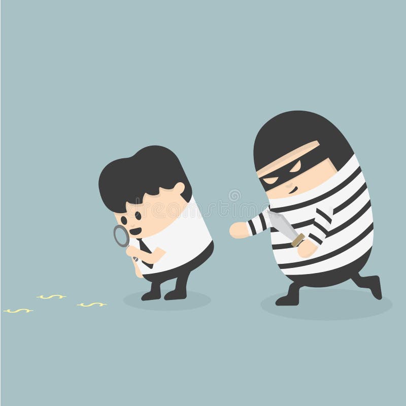 Biurowe polityka backstab royalty ilustracja Biurowe polityka backstab royalty ilustracja