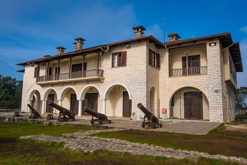 Bizantyjski muzeum Ioannina w Grecja mieści w jeden budynki cytadela Swój Kale Ioannina zdjęcia stock Bizantyjski muzeum Ioannina w Grecja mieści w jeden budynki cytadela Swój Kale Ioannina zdjęcia stock