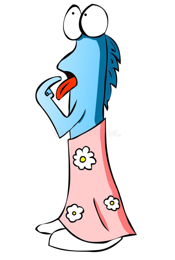 Bizarre Hagedis vector illustratie Bizarre Hagedis vector illustratie