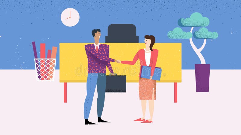 biznesmen uścisnąć ręce dwa ilustracja wektor biznesmen uścisnąć ręce dwa ilustracja wektor