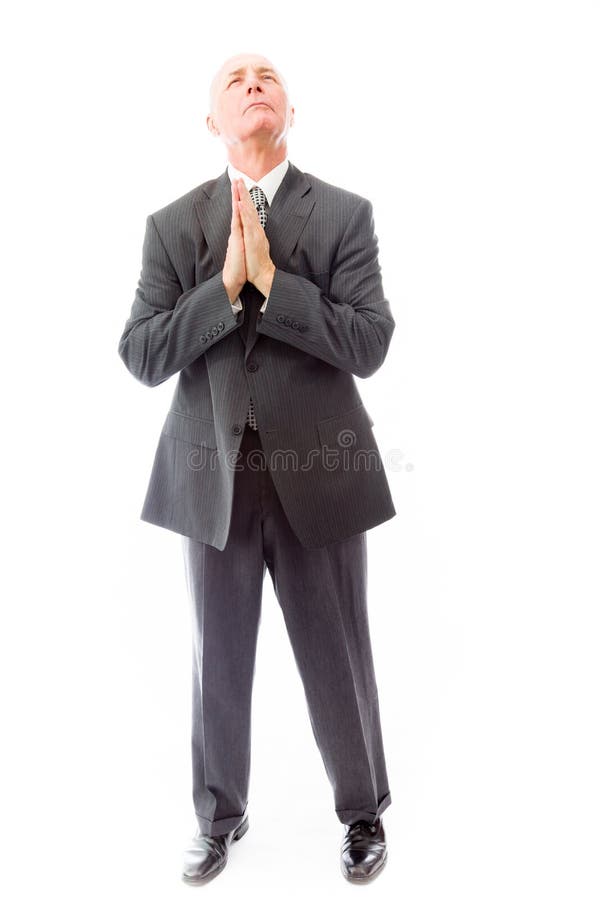 Biznesmena modlenie