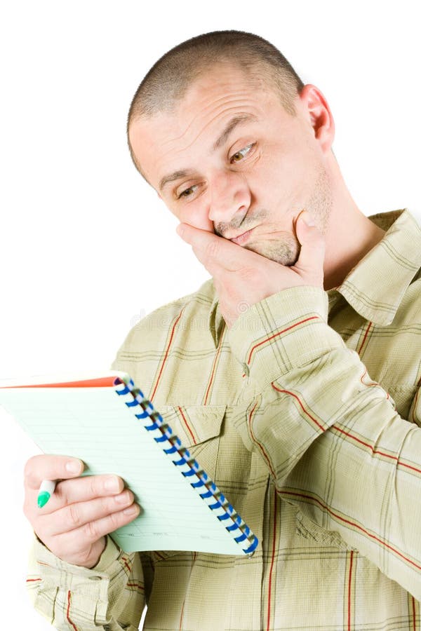 Biznesmena notatnik zdjęcie stock