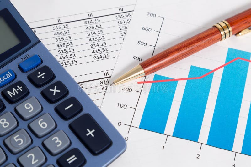 Balance and calculating results of a business accounting. Balance and calculating results of a business accounting
