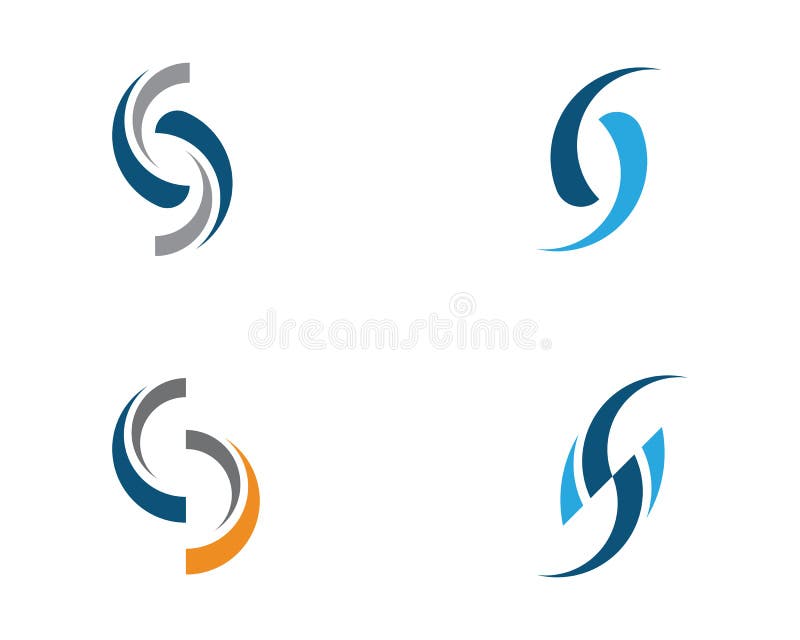 Biznesowy korporacyjny S listu logo
