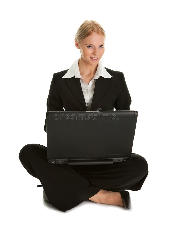 biznesowy laptopu kobiety działanie fotografia stock biznesowy laptopu kobiety działanie fotografia stock