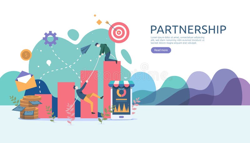 Biznesowy partnerstwa powi?zania poj?cia pomys? z malutkimi lud?mi charakter?w dru?ynowy dzia?anie partnera wp?lnie szablon dla s ilustracja wektor Biznesowy partnerstwa powi?zania poj?cia pomys? z malutkimi lud?mi charakter?w dru?ynowy dzia?anie partnera wp?lnie szablon dla s ilustracja wektor