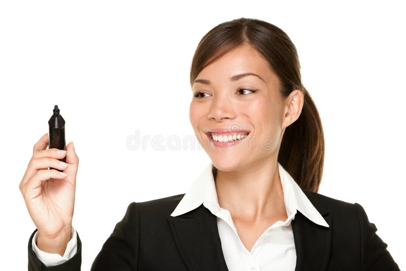 biznesowy pióra kobiety writing obrazy stock biznesowy pióra kobiety writing obrazy stock