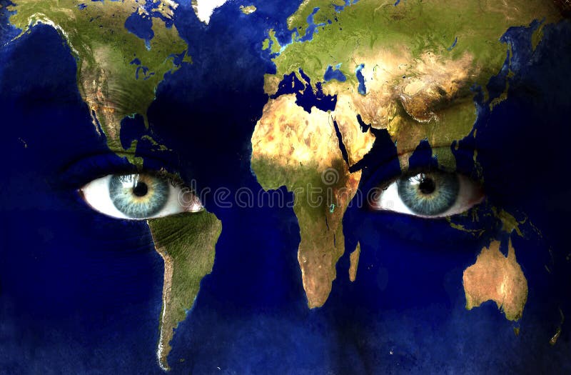 blå jord eyes planet royaltyfria bilder blå jord eyes planet royaltyfria bilder