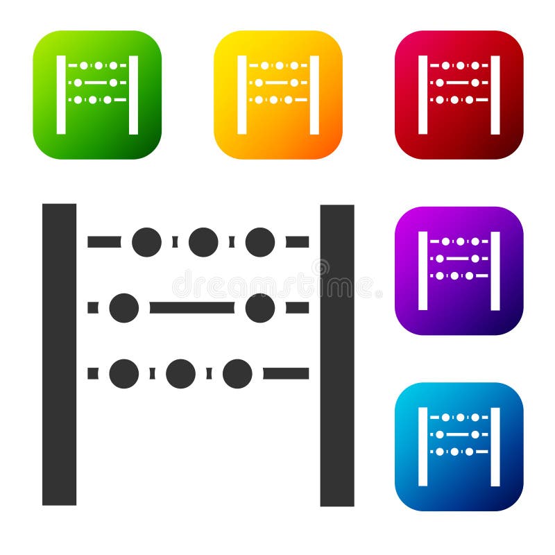 White Mathematics Function Sine Icon Isolated With Long