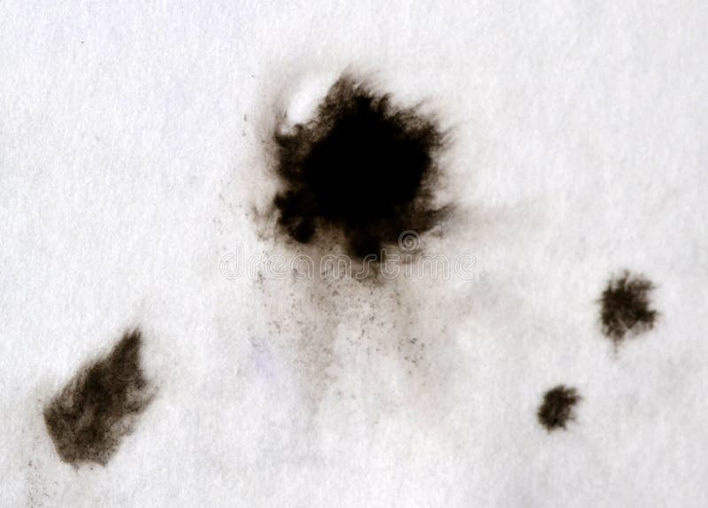 Black Abstract Background Ink Stains Spread Stock Image Image of