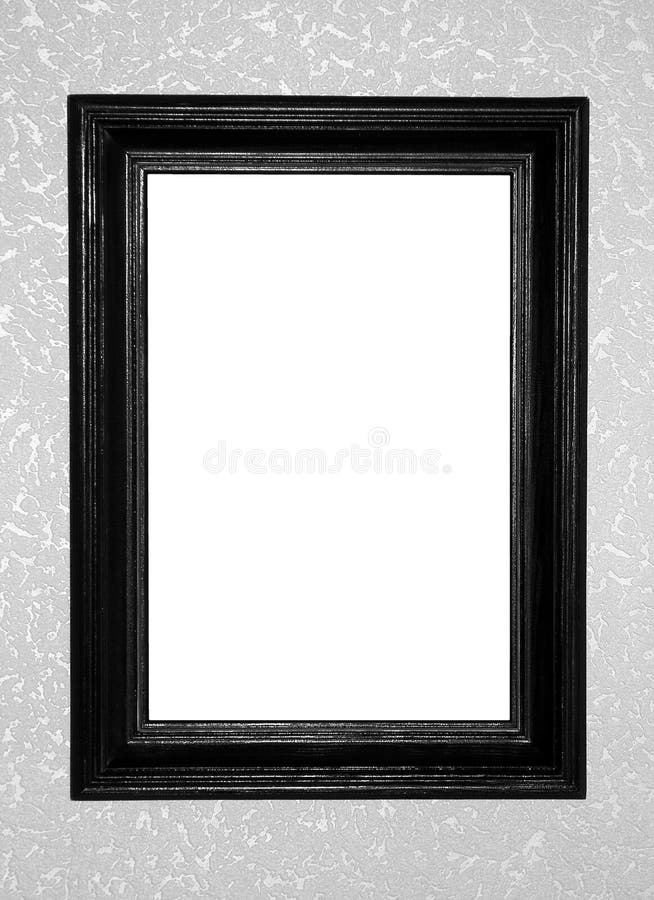 Black antique frame